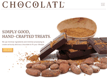 Tablet Screenshot of chocolatl.com